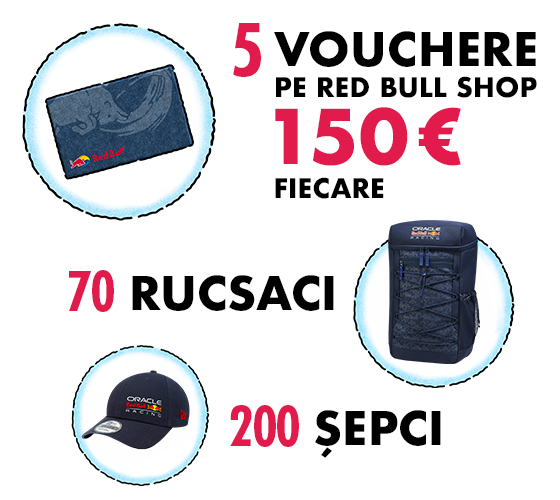 CÂȘTIGĂ CU RED BULL ȘI OMV